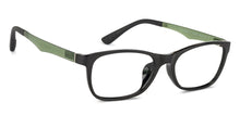 Load image into Gallery viewer, Black Rectangle Full Rim  Kid Eyeglasses by Vincent Chase Kids-137385