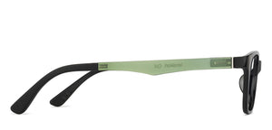 Black Rectangle Full Rim  Kid Eyeglasses by Vincent Chase Kids-137385