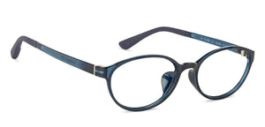 Blue Round Full Rim  Kid Eyeglasses by Vincent Chase Kids-137389