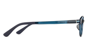 Blue Round Full Rim  Kid Eyeglasses by Vincent Chase Kids-137389