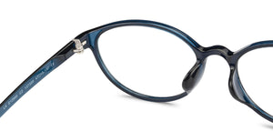Blue Round Full Rim  Kid Eyeglasses by Vincent Chase Kids-137389