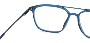 Blue Square Full Rim Unisex Eyeglasses by Lenskart Air LA-137975