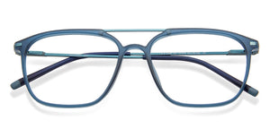 Blue Square Full Rim Unisex Eyeglasses by Lenskart Air LA-137975