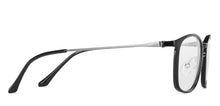 Load image into Gallery viewer, Black Rectangle Full Rim Medium Unisex Eyeglasses by Lenskart Air-138032