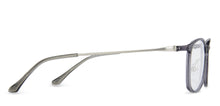 Load image into Gallery viewer, Grey Rectangle Full Rim Unisex Eyeglasses by Lenskart Air LA-138033