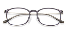 Load image into Gallery viewer, Grey Rectangle Full Rim Unisex Eyeglasses by Lenskart Air LA-138033