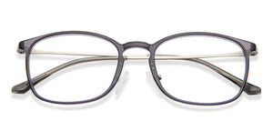 Grey Rectangle Full Rim Unisex Eyeglasses by Lenskart Air LA-138033