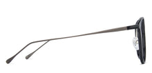 Load image into Gallery viewer, Black Round Full Rim Unisex Eyeglasses by Lenskart Air LA-138035