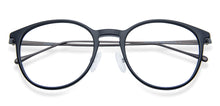 Load image into Gallery viewer, Black Round Full Rim Unisex Eyeglasses by Lenskart Air LA-138035
