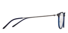 Load image into Gallery viewer, Blue Round Full Rim Medium Unisex Eyeglasses by Lenskart Air-138038