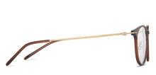 Load image into Gallery viewer, Brown Round Full Rim Medium Unisex Eyeglasses by Lenskart Air-138039