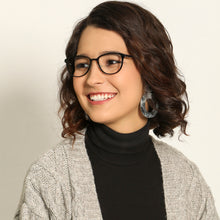 Load image into Gallery viewer, Black Rectangle Full Rim Wide Unisex Eyeglasses by Lenskart Air-138043