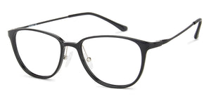 Black Rectangle Full Rim Unisex Eyeglasses by Lenskart Air Computer Glasses-147888