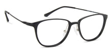 Load image into Gallery viewer, Black Rectangle Full Rim Wide Unisex Eyeglasses by Lenskart Air-138043