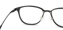 Load image into Gallery viewer, Black Rectangle Full Rim Wide Unisex Eyeglasses by Lenskart Air-138043