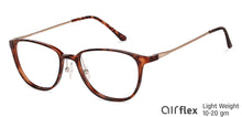 Load image into Gallery viewer, Brown Rectangle Full Rim Unisex Eyeglasses by Lenskart Air LA-138045