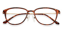 Load image into Gallery viewer, Brown Rectangle Full Rim Unisex Eyeglasses by Lenskart Air LA-138045