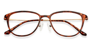 Brown Rectangle Full Rim Unisex Eyeglasses by Lenskart Air LA-138045