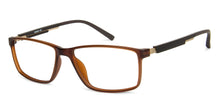 Load image into Gallery viewer, Brown Rectangle Full Rim Unisex Eyeglasses by Lenskart Air Online-139952