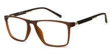 Load image into Gallery viewer, Brown Rectangle Full Rim Unisex Eyeglasses by Lenskart Air Computer Glasses-144285