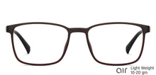 Load image into Gallery viewer, Red Rectangle Full Rim Unisex Eyeglasses by Lenskart Air Online-139967
