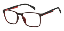 Load image into Gallery viewer, Red Rectangle Full Rim Unisex Eyeglasses by Lenskart Air Online-139967