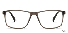 Load image into Gallery viewer, Grey Rectangle Full Rim Unisex Eyeglasses by Lenskart Air Online-139976