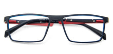 Load image into Gallery viewer, Blue Rectangle Full Rim Unisex Eyeglasses by Lenskart Air Online-139991