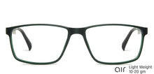 Load image into Gallery viewer, Green Rectangle Full Rim Unisex Eyeglasses by Lenskart Air Online-139997