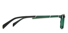 Load image into Gallery viewer, Green Rectangle Full Rim Unisex Eyeglasses by Lenskart Air Online-139997
