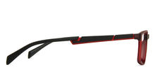 Load image into Gallery viewer, Red Rectangle Full Rim Narrow Unisex Eyeglasses by Lenskart Air Online-139998