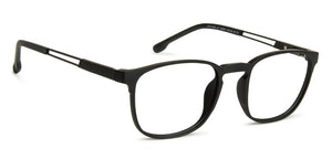 Black Wayfarer Full Rim Unisex Eyeglasses by Lenskart Air Online-140007