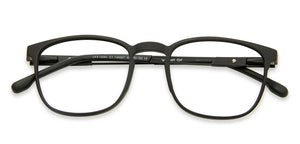 Black Wayfarer Full Rim Unisex Eyeglasses by Lenskart Air Online-140007