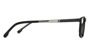 Black Rectangle Full Rim Unisex Eyeglasses by Lenskart Air Online-140022