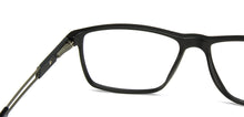Load image into Gallery viewer, Black Rectangle Full Rim Unisex Eyeglasses by Lenskart Air Online-140022