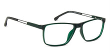 Load image into Gallery viewer, Green Rectangle Full Rim Unisex Eyeglasses by Lenskart Air Computer Glasses-144198