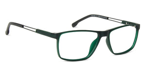 Green Rectangle Full Rim Unisex Eyeglasses by Lenskart Air Computer Glasses-144198