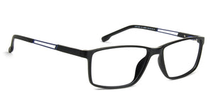 Black Rectangle Full Rim Unisex Eyeglasses by Lenskart Air Online-140040
