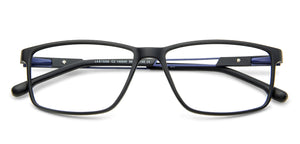 Black Rectangle Full Rim Unisex Eyeglasses by Lenskart Air Online-140040