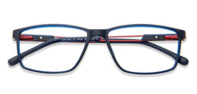 Load image into Gallery viewer, Blue Rectangle Full Rim Unisex Eyeglasses by Lenskart Air Online-140043