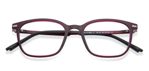 Purple Rectangle Full Rim Unisex Eyeglasses by Lenskart Air Online-140132