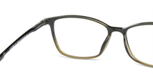 Load image into Gallery viewer, Green Rectangle Full Rim Unisex Eyeglasses by Lenskart Air Computer Glasses-147866
