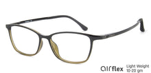 Load image into Gallery viewer, Green Rectangle Full Rim Unisex Eyeglasses by Lenskart Air LA-140147
