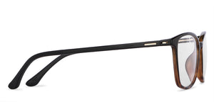 Black Rectangle Full Rim Unisex Eyeglasses by Lenskart Air LA-140149