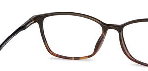 Black Rectangle Full Rim Unisex Eyeglasses by Lenskart Air LA-140149