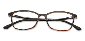 Black Rectangle Full Rim Unisex Eyeglasses by Lenskart Air LA-140149