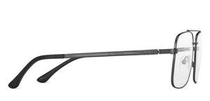 Gunmetal Square Full Rim Unisex Eyeglasses by Lenskart Air-148374