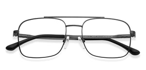 Gunmetal Square Full Rim Unisex Eyeglasses by Lenskart Air-148374