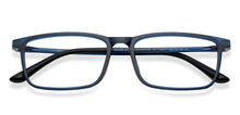 Load image into Gallery viewer, Blue Rectangle Full Rim Unisex Eyeglasses by Lenskart Air LA-142941