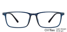 Load image into Gallery viewer, Blue Rectangle Full Rim Unisex Eyeglasses by Lenskart Air LA-142941